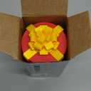 Annoying Nested Screw Gift Box, Annoying Gift Box, 10 Layer Reusable Prank Gifts Boxes for Cash and Small Surprises,Funny Money Puzzle Cash Gift The Prank, Christmas & Fun Party(Red Gold)