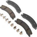 ACDelco Silver 14D1411CHF1 (19428007) Ceramic Disc Brake Pad Set with Clips