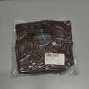 Women High Waisted Bikini Sets Criss Cross Back V Neck Bathing Suits High Cut Two Piece Swimsuits (Brown, XL)