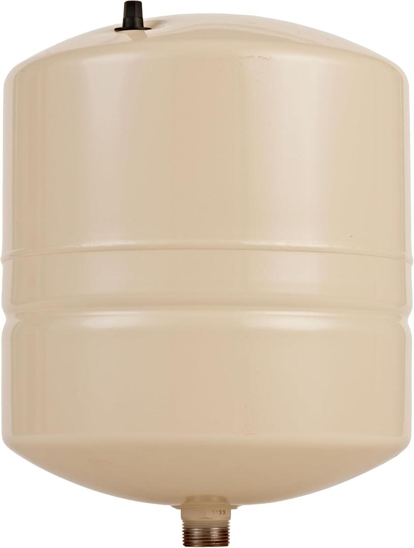 Red Lion RL4A - 4.5-Gallon Inline Pre-Charged Pressure Tank for Well Pumps, 3/4-Inch MNPT System Connection, Almond, 604653