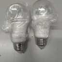25 Watt Dusk to Dawn Light Bulbs, A19 3W Clear Cover E26 LED Bulbs Automatic on/Off Indoor/Outdoor Lighting for Porch,Garage,Driveway,Yard,Hallway,Patio(300 Lumen,Soft White,2-Pack)