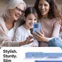 LeYi for Moto G-Stylus-2025/2026 Case: Motorola Moto G Stylus 2025 Case [MagSafe Fit] with 2X Screen Protector, Military-Grade Protection Slim Frosted Translucent Soft Funda para G Stylus 2025, L-Blue