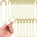 Extra Large Safety Pins Heavy Duty 3 Inch-20 PCS Coilless Pins Sewing Pin Brooches-Giant Gold Safety Pins Jumbo for Quilting, Clothes,Jewelry,Shawls, Crochet,Decorative(Pale gold-20pcs)