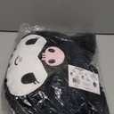 Kuromi Head Shaped Plush Backpack 10x13"