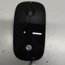 RAPIQUE Bluetooth Wireless Mouse - (BT5.1+USB) Slim Dual Mode Computer Mice with Quiet Click, Low Power, and 1600 DPI, Portable Mouse for MacBook, Laptop, iPad Pro/ Air, Surface Pro (Black)