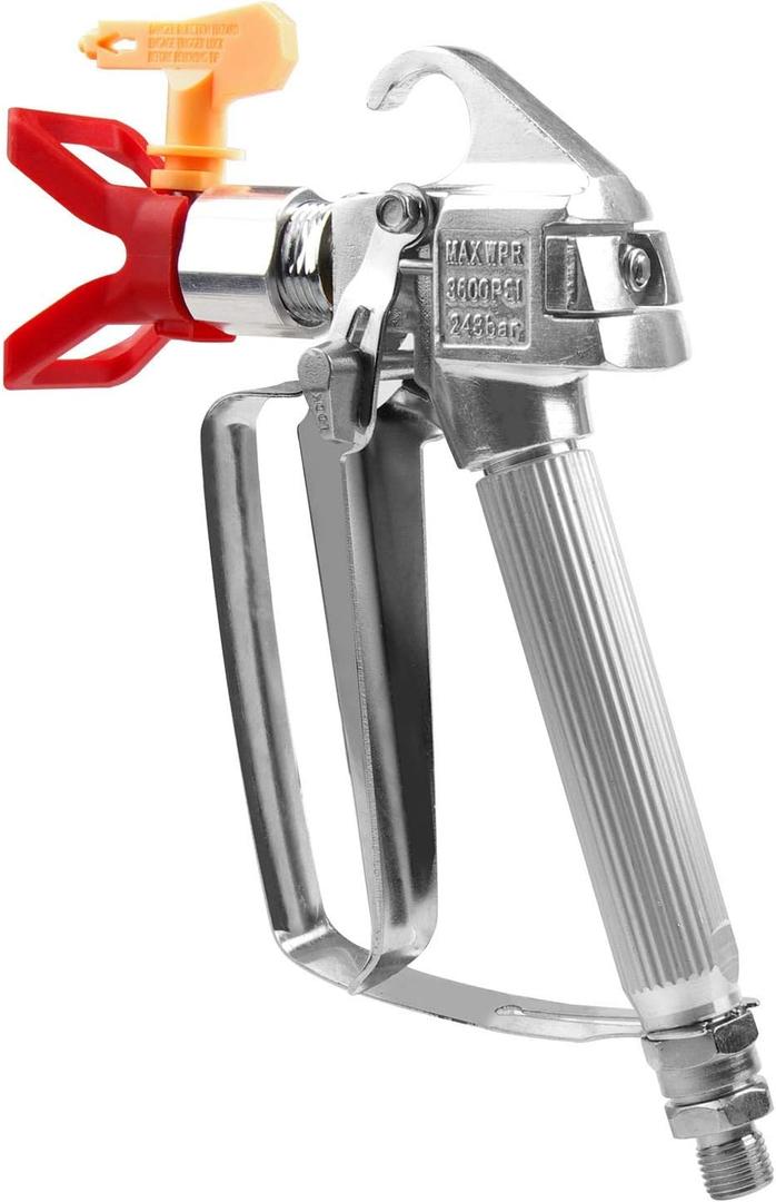 CPROSP Airless Paint Spray Gun, High Pressure 3600 PSI with 517 Swivel Joint
