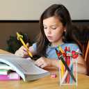 6 x Teacher Supplies Cute Pen Gifts for Daughter Son Grandaughter Grandson for Valentine's Day Study Supplies Teacher Pen Gifts for Appreciation Thank You Classroom Rewards Pens for Schools