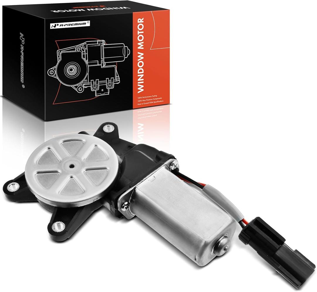 A-Premium Power Window Lift Motor Compatible with Chevrolet Silverado 1500 Tahoe Suburban & GMC Sierra 1500 Yukon & Cadillac Escalade, Rear Right Passenger Side, 4-Door, Replace# 22921499