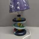 Table Lamp, Adorable 14 Inch Racing Road Style Kids Desk Lamp, Car Bedside Lamp Ideal for Children's Bedroom Decor, Includes LED Bulb, speed track, HB-LFL905