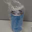 YOUKE OLA 16 Pack Stainless Steel Skinny Tumblers 12oz - Bulk Straight Double Wall Vacuum Insulated Tumbler with Lid and Straw for Travel, DIY, 16 Colors