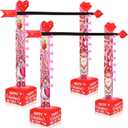 VioraWhite 2 Sets Valentines Day Game Inflatable Limbo for Adults 59 Inch Party Outdoor Game Set Inflatable Decoration for Party Yard Indoor Outdoor Games Picnic Decor