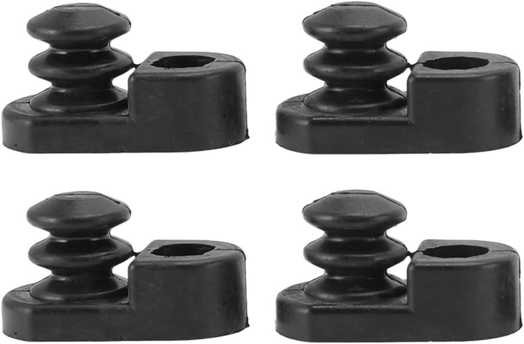 Keenso Door Switch Rubber Cover, 4 Pcs Car Door Switch Cover 253685L300 Good Flexibility Replacement for Y60GQ Y61GU