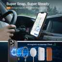 DEERLAMN Magnetic Matte Case for iPhone 13 Pro, [Compatible with MagSafe][Military Grade Drop Protection] Anti-Fingerprint Slim Translucent Shockproof Protective Phone Cover, Black