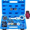 Camshaft Crankshaft Engine Timing Tool Kit Compatible with Audi VW VAG 2006-2018 EA888 1.8 2.0 TSI TFSI T10355 T10060A T10352 T10368 T40011 T40196 T40267, with Case & Gloves