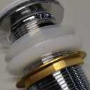 FerdY Pop-up Drain for Freestanding Bathtub, Polished Chrome Finish, cUPC Certification, Freestanding Bathtub Drain Stopper