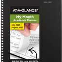 AT-A-GLANCE Academic Planner 2026-2027, Monthly, 8" x 12", 14-Month, DayMinder, Black (AY200)