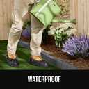 2 x GORILLA GUARD Shoe Covers Disposable, Pack of 100 (50 Pairs) Waterproof Ankle Booties, Puncture Resistant Accessories for Work, Safety Boot Cover for Indoors and Outdoors, Secure Universal Fit, Black