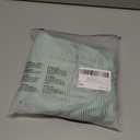 Milumia Women's Colorblock Striped Blouse Collar Long Sleeve Button Down Shirt S