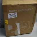 Coldew Baby Bath Seat for Babies 6 Months & Up, Non-Slip Toddler Bath Seat for Baby Sitting Up, Safe Baby Bath tub Seat with Suction Cups, Soft Cushion, Baby Bath Chair Gray