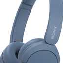 Sony WH-CH520L Wireless Bluetooth Headphones - Up to 50 Hours Battery Life with Quick Charge Function, On-Ear Model - Matte Blue