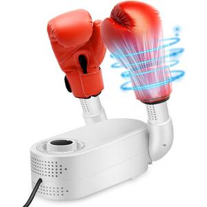 Boxing Glove Dryer with Intelligent Timer, Constant Temperature Punching Gloves Dryer for Kids and Adults Effectively Eliminates Odors