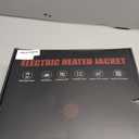 Mens Heated Jacket with App Control, 20000mAh Battery Pack, 8 Heating Zones Electric Heated Coat (Large)