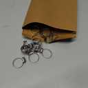 Hose Clamp, 1 Inch Stainless Steel Worm Gear fuel line hose clamps, 19-29mm (25pack)