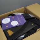 MAXYOYO Japanese Floor Mattress Futon Mattress, 4" Thicken Tatami Mat Sleeping Pad Foldable Roll Up Mat Boys Girls Dormitory Pad Kids Floor Lounger Pillow Bed, Black, Full