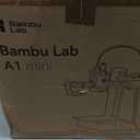 Bambu Lab A1 mini 3D Printer + LED Lamp Kit, Set Up in 20 Mins, High Speed & Precision, Full-Auto Calibration & Active Flow Rate Compensation, 48 dB Quiet FDM 3D Printers