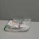 Fumwase 5PCS Old Lady Costume Cosplay Grandma Granny Wig Madea Granny Glasses for Halloween Party Wigs 100 Days of School for Women Adult (Brown)