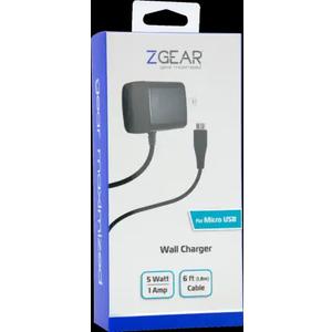Zgear (18w) Adaptive Fast Charge Usb-c Wall Charger - Black