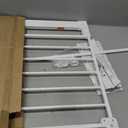 Safety 1st Easy Install Walk Thru Baby Gate for Doorway With Door, Dog Gates, Fits 29"-38", Easy Install 28" Tall, White