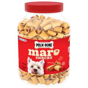 Milk-Bone MaroSnacks Small Dog Treats With Bone Marrow, 40 Ounce Container EXP: 11/12/2025