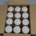12 Pack Ivory 2x3 Inch Pillar Candles, 22 Hours Unscented Column Candles, Dripless Smokeless Unscented Candles for Home Weddings Restaurant Spa Church and Emergency