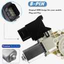 Power Window Lift Motor Assembly Compatible with Ford Expedition 2008-2017 Lincoln Navigator 2007-2017 Sport Utility Replace Left Driver Side Window Regulator Motor 7L7Z7823395A AL7Z7823395A