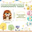 24 Pcs Party Favors Filled with Squishy Toys,Jumbo Slow Rising Squishies Toys,Soft Kawaii Animal Squishy Toys for Birthday Goodie Bag Stuffers,Pinata Stuffers,Classroom Prizes,Carnival Prizes