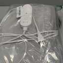 Electric Heated Foot Warmer for Feet, Double Sided Feet Warmer Foot Heating Pad with 9 Levels Temp and 3 Timers, Foot Warmers for Bed, Under Desk, Office, Birthday Christmas Gifts for Women Men(Grey)