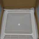 S97014094 Bathroom Fan Cover Grille and Lens Replace for Broan NuTon S97014094A, S97014094B, 97014094B and 97014094A, Fit for 678, 679, 679FL, 679FLT, 680, 680FL, 680FLT, HD50L, HD80L, 678C