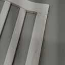 Foldable Wooden Dog Gate - 3-Panel Freestanding Pet Fence, 23.6 Inches, White - Suitable for Doorways & Stairs, Also Works as Baby Gate.