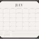 Jotsome Desk Calendar 2026-2027 with Desktop Mat, Desk Pad Calendar From Now to June 2027 14x10.5 inch, Desk Blotter Calendar for Home Office and School, Easy Planning, Gift for the Holidays, Black