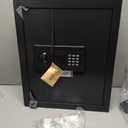 17.7" Tall Wall Safes Between the Studs 16" Centers, Hidden Wall Safe with 2 Removable Shelf & Hidden Tray, In Wall Mount Safe for Money, Jewelry, Passport, Valuables
