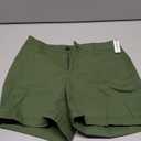 Amazon Essentials Women's Mid-Rise Slim-Fit 5 Inch Inseam Khaki Shorts , Dark Olive, 8