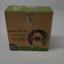 GREENER WALKER Tie Handles Poo Bags for Dog Waste, 600 Doggy Waste Bags Extra Thick Strong 100% Leak-Proof (Brown)