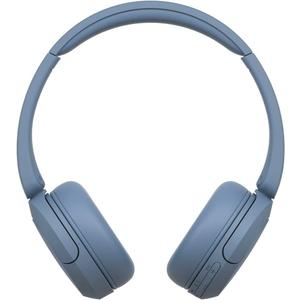 Sony WH-CH520 Best Wireless Bluetooth On-Ear Headphones with Microphone for Calls and Voice Control, Up to 50 Hours Battery Life with Quick Charge Function, Includes USB-C Charging Cable - Blue