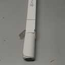 YSAGi Leather Desk Protector, Office Mat, Large Mouse Mat, Non-Slip PU Leather Blotter, Laptop Desk, Waterproof Writing Pad for Office and Home (White, 23.6" x 13.8")