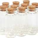 Magic Season Decorative Glass Bottles (12 Pcs / 1 fl oz.)