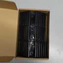 6 Pcs Pet Gate Support Feet for Freestanding Dog Fence Panel, Black