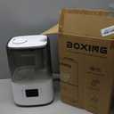 BOXING 4.5L Warm and Cool Mist Ultrasonic Humidifier for Bedroom Large Room, Top Fill Essential Oil Diffuser with Remote, Auto Shut-Off Quiet Sleep Mode, Humidistat, Timer, BPA-Free, 45H Runtime