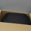 TIPGO Slim Bathroom Trash Can with Lid Soft Close, Step Pedal, 6 Liter / 1.6 Gallon Stainless Steel Trash Bin, Small Garbage Cans for Bedroom, Office, Kitchen (Matte Black