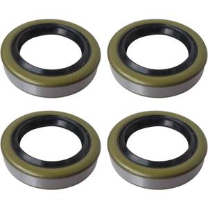 Pack of 4 Trailer Axle Hub Wheel Grease Seal for Dexter 010-019-00 (10-19) Transcom 171255TB National 473336, 3500# E-Z Lube Axle #84 1.719'' X 2.565'' - GRABOTE